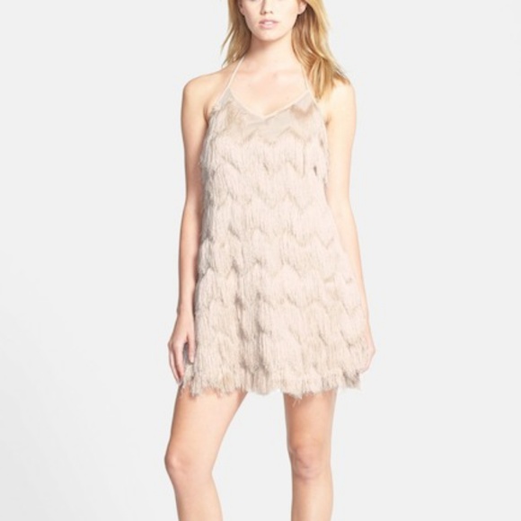 J.O.A. Dresses & Skirts - JOA fringe dress